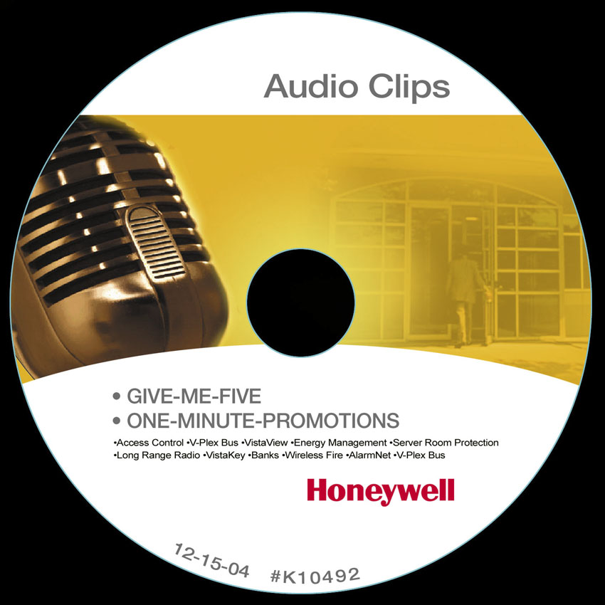 Honeywell-SALES CD Label
